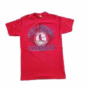 St. Louis‎ Cardinals Shirt Women's Large Official Licensed Champion Red MLB